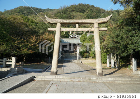 沼名前神社　石鳥居　広島県福山市 61935961