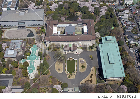 東京国立博物館／上野恩賜公園内・空撮 61938033