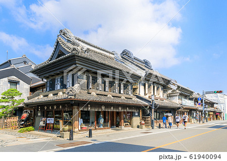 埼玉川越一番街_蔵造りの街並み 埼玉川越一番街_蔵造りの街並み 61940094