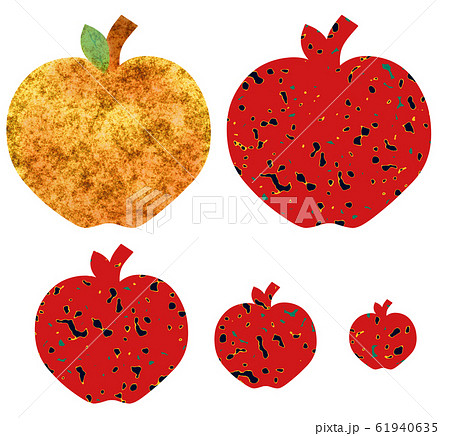 津軽塗のりんごと黄金のりんご 津軽塗のりんごと黄金のりんご 61940635