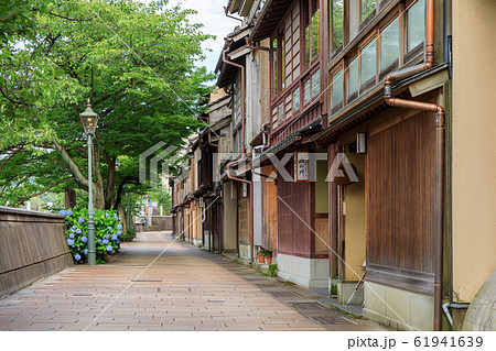 石川金沢_主計町の風景 61941639