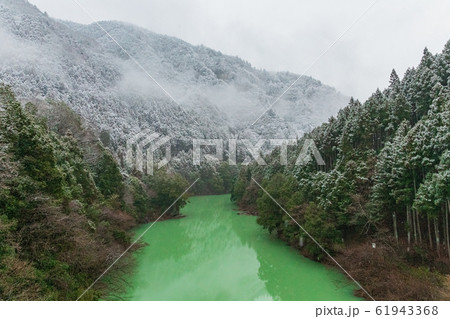 奥多摩　数馬峡　冬景 61943368