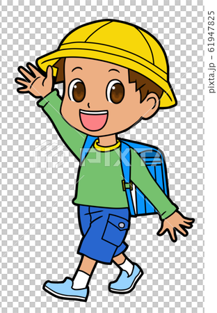 小学生 男子のイラスト素材