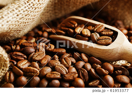 コーヒー豆 61953377