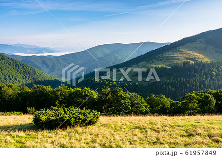 mountain landscape with clouds mountain landscape with clouds 61957849