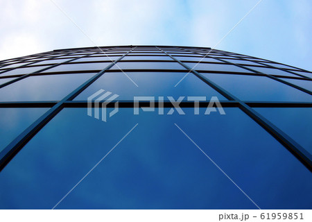 blue glass skyscraper office building squares blue glass skyscraper office building squares 61959851