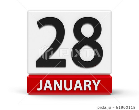 Cubes calendar 28th January 61960118