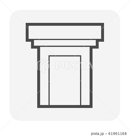 crown cornice icon 61961168