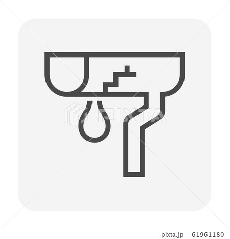 gutter damage icon gutter damage icon 61961180