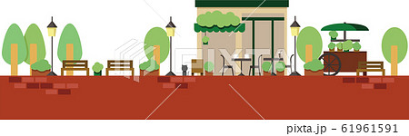 街並み(緑色) 街並み(緑色) 61961591