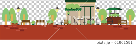 街並み(緑色) 街並み(緑色) 61961591