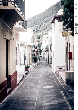 Street in Santa Marina, Salina 61962484