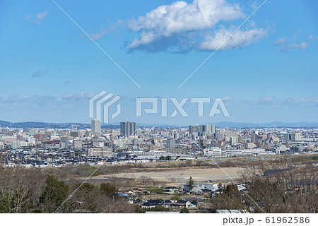 郊外から眺める仙台市 郊外から眺める仙台市 61962586
