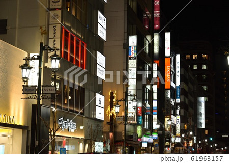 銀座みゆき通り 夜景 銀座みゆき通り 夜景 61963157