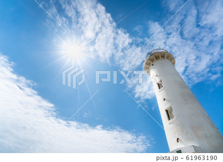 愛知県の知多半島にある観光名所「野間灯台」の写真 愛知県の知多半島にある観光名所「野間灯台」の写真 61963190