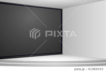 white stand and lcd in the news studio room white stand and lcd in the news studio room 61969443
