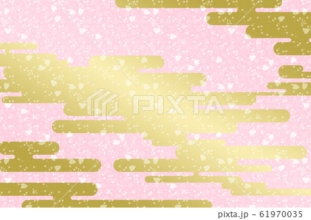 20200202金箔桜背景 61970035