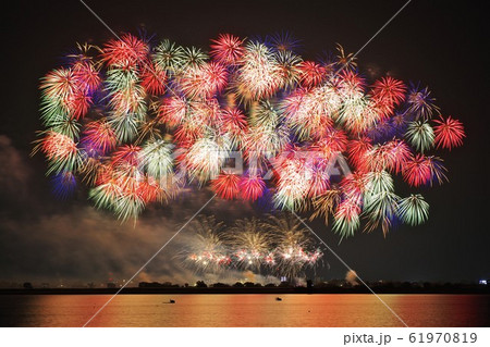 絶景!花火大会/茨城県古河市 絶景!花火大会/茨城県古河市 61970819