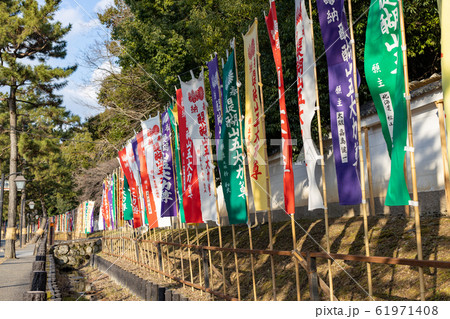 2月五大力前の醍醐寺付近の風景 61971408