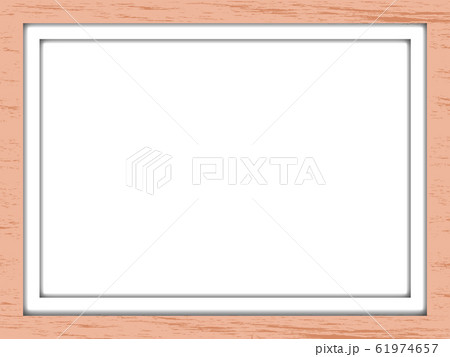 アンティーク風かすれフレーム 61974657