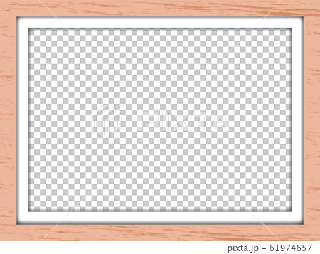 アンティーク風かすれフレーム 61974657
