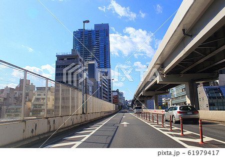 首都高3号渋谷線　交通風景 61979417