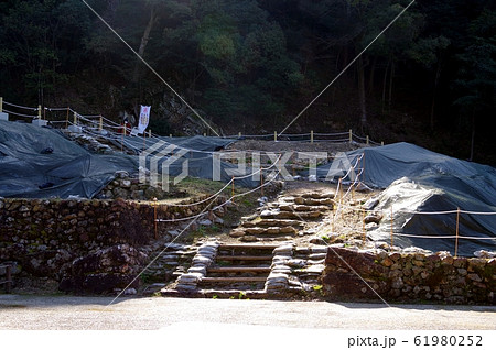 信長公の居館跡、千畳敷遺跡 61980252