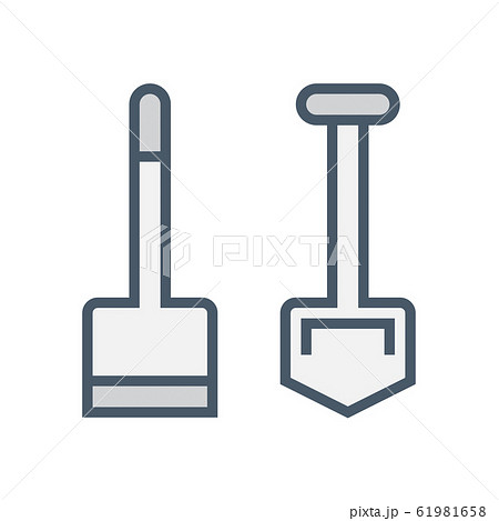 soil excavation icon 61981658