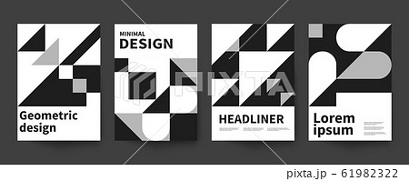 Minimalistic geometric poster Minimalistic geometric poster 61982322