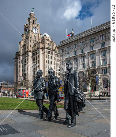 Statue of the Beatles, Liverpool waterfront 61985722