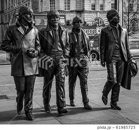 Statue of the Beatles, Liverpool waterfront 61985725
