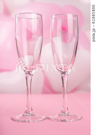 Valentines day champagne glasses Valentines day champagne glasses 61985800