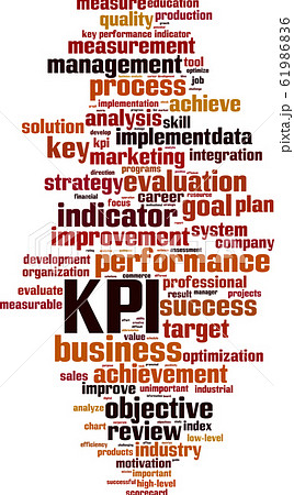 KPI word cloud KPI word cloud 61986836