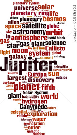 Jupiter word cloud 61986853