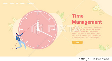 Clerk or Office Worker Struggling with Deadlines. Clerk or Office Worker Struggling with Deadlines. 61987588