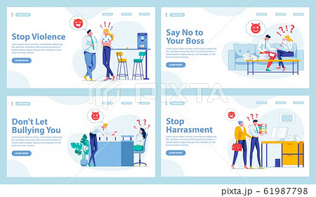 Harassment in Workplace Types. Four Landing Pages Harassment in Workplace Types. Four Landing Pages 61987798