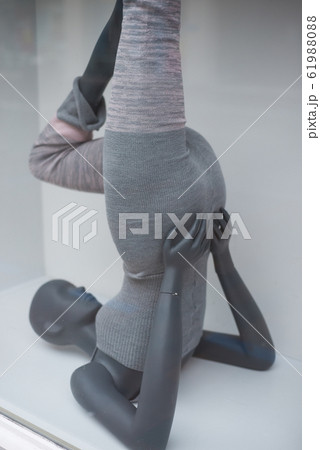 Closeup of fitness clothes on mannequin  61988088