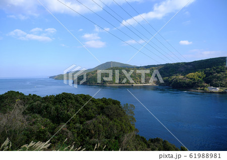 黒之瀬戸の美しい海の風景 黒之瀬戸の美しい海の風景 61988981