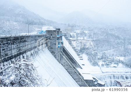 大町ダム (冬) 大町ダム (冬) 61990356