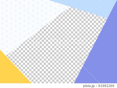 表紙の背景素材　和風 61991269