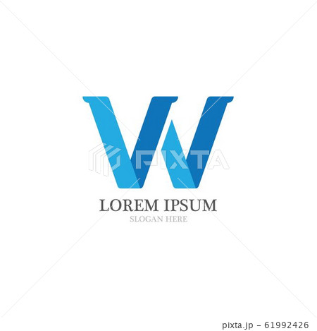 W Letter Logo Template W Letter Logo Template 61992426
