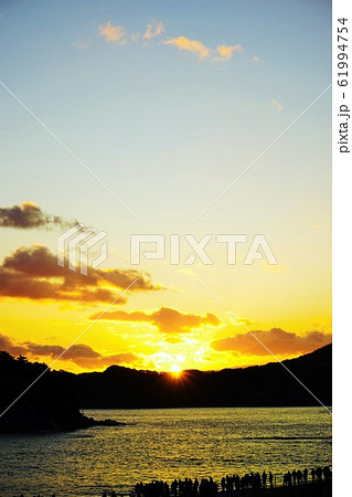 元旦の浄土ヶ浜 61994754