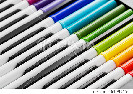 A set of colorful felt-tip pens (markers) in the 61999150