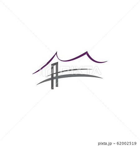 Bridge Logo Template vector icon Bridge Logo Template vector icon 62002519