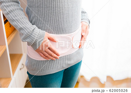 骨盤ベルト　妊娠初期　着脱　産後の使用 62005026