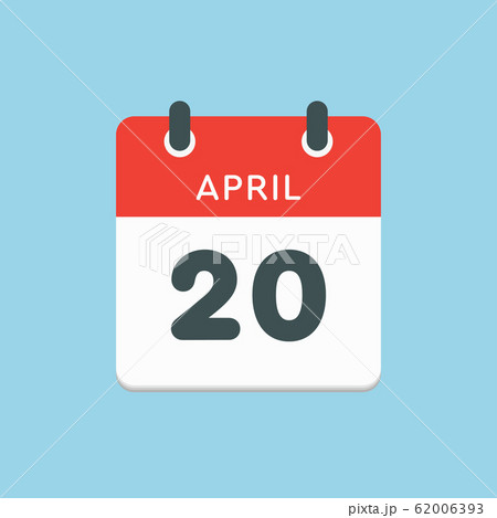 Calendar day 20 April, days of the year 62006393