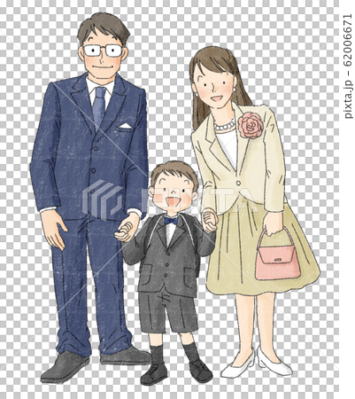 入學典禮家庭男孩 入學典禮家庭男孩 62006671