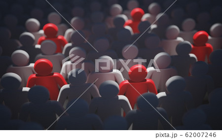 Marketing and targeting to clients concept. 3D rendered illustration. 62007246