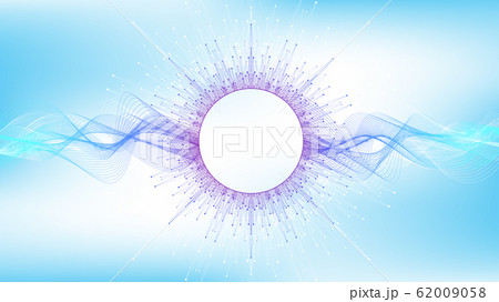 Big Genomic Data Visualization. DNA helix, DNA strand, DNA Test. CRISPR CAS9 - Genetic engineering. Molecule or atom, neurons. Abstract structure for Science or medical background, banner. Wave flow. Big Genomic Data Visualization. DNA helix, DNA strand, DNA Test. CRISPR CAS9 - Genetic engineering. Molecule or atom, neurons. Abstract structure for Science or medical background, banner. Wave flow. 62009058