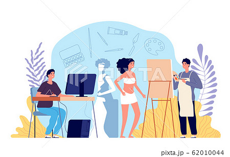 Art Workshop Creative Men Artist Adult のイラスト素材 Art Workshop Creative Men Artist Adult のイラスト素材